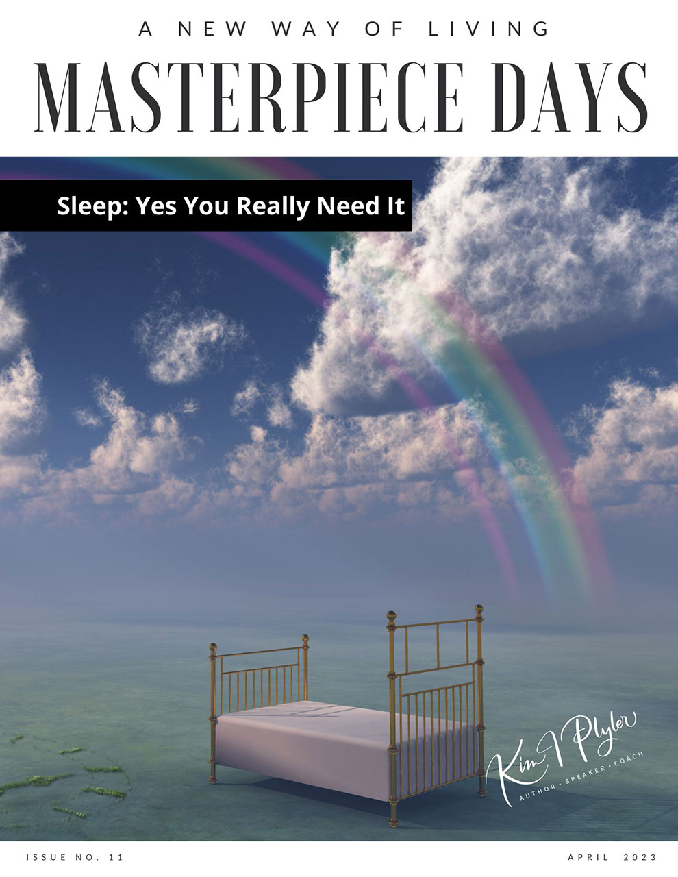 Kim I. Plyler, Masterpiece Days: Volume 11 - Sleep: Yes You Really Need It